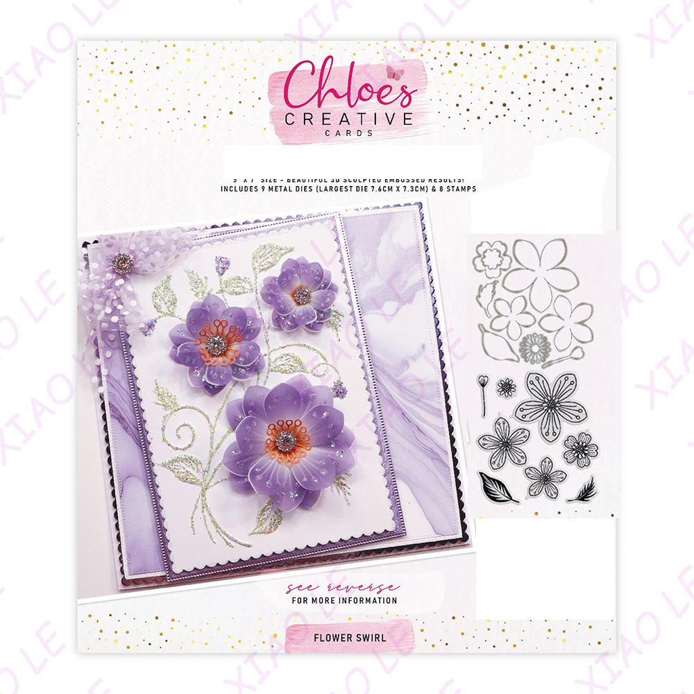 Sellos de ramo de flores, troqueles de corte de Metal para álbum de recortes DIY, tarjetas de papel, rectángulos, plantilla de grabado artesanal decorativa: Amarillo claro