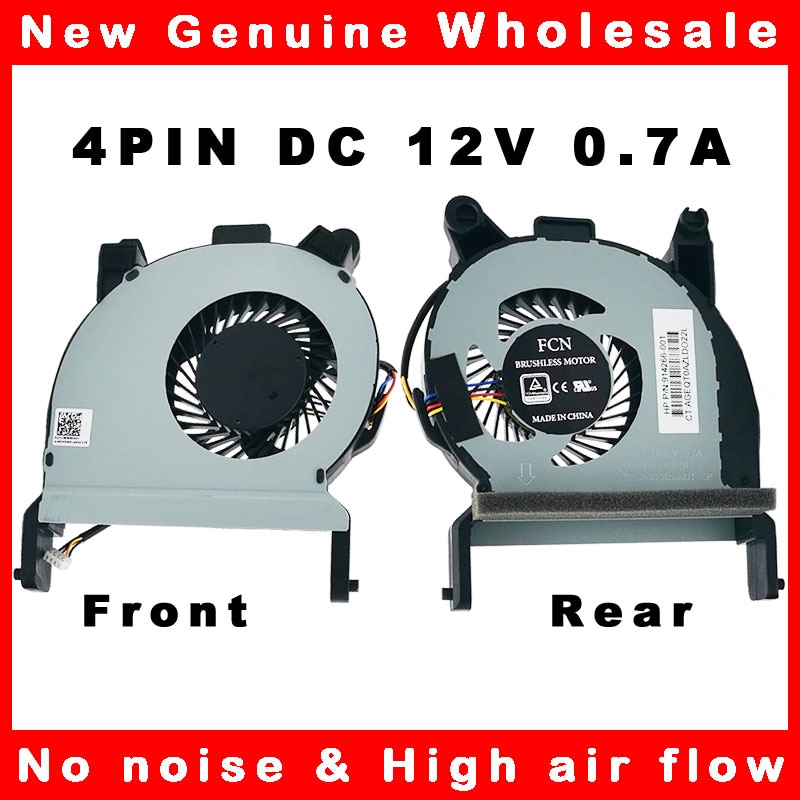 JISHIYUFS CPU-koelventilator – Vervanging Voor HP ProDesk 400/600 G2 En EliteDesk 800 G2 – 12V 0.7A 4-pins
