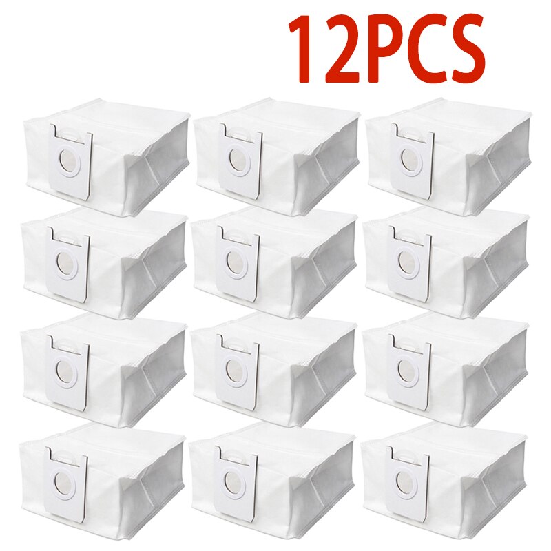 Original Roidmi EVE Plus Bag Robot Vacuum Cleaner Dust Bags Garbage Storage Bag Replacement Accessories Parts: 12 PCS Dust bag