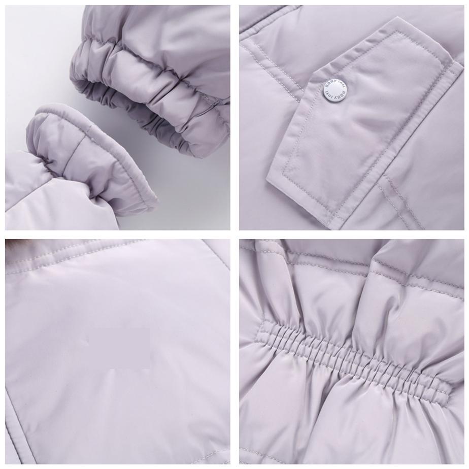 Officiële orangemom-winkel baby winter romper eendendons baby sneeuwpak kind jumpsuit kinderen bovenkleding warme overalls voor meisjes