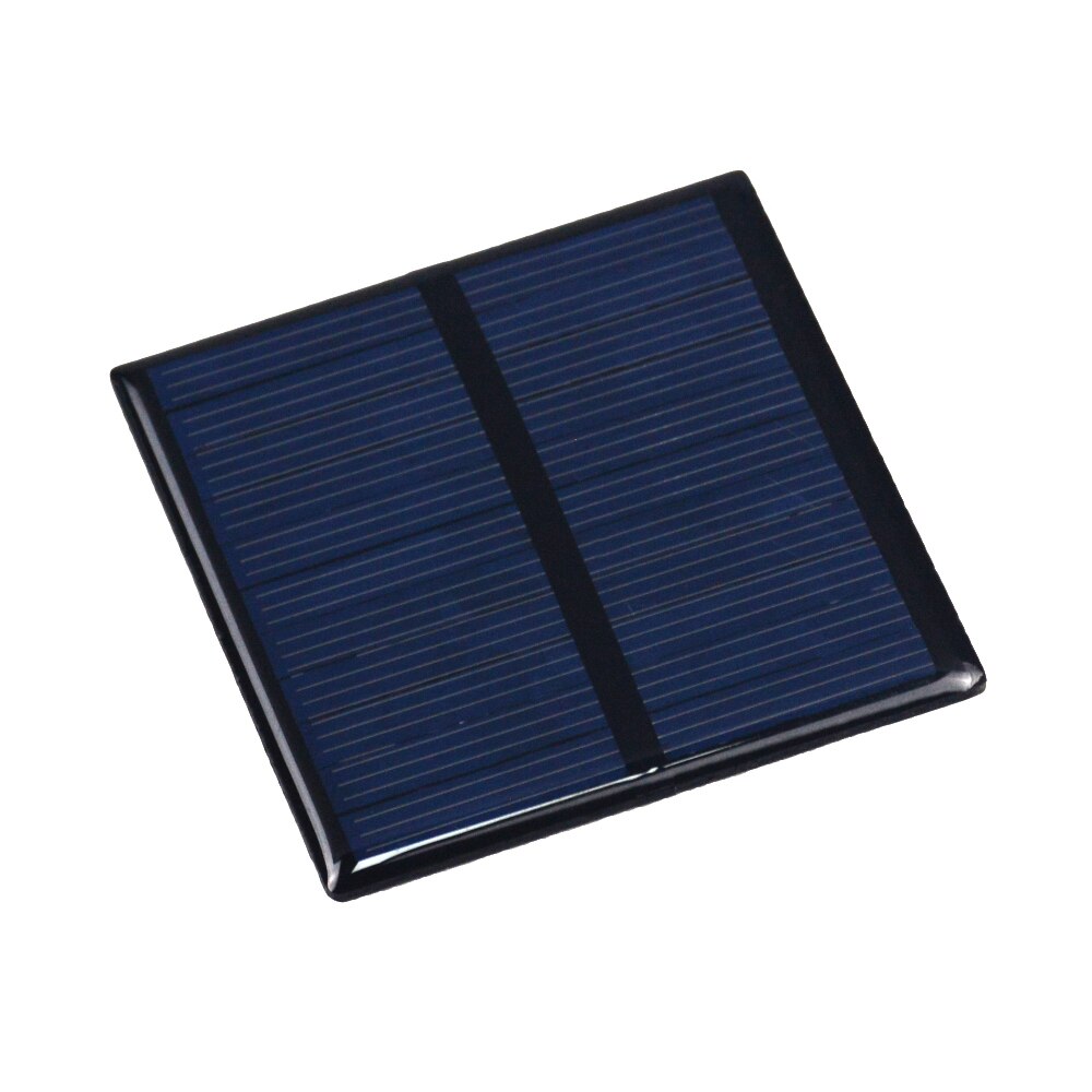 1PCS Solar Panel 5.5V 80mA Mini Solar System DIY For Battery Cell Phone Chargers Portable Solar Cell 60x60mm