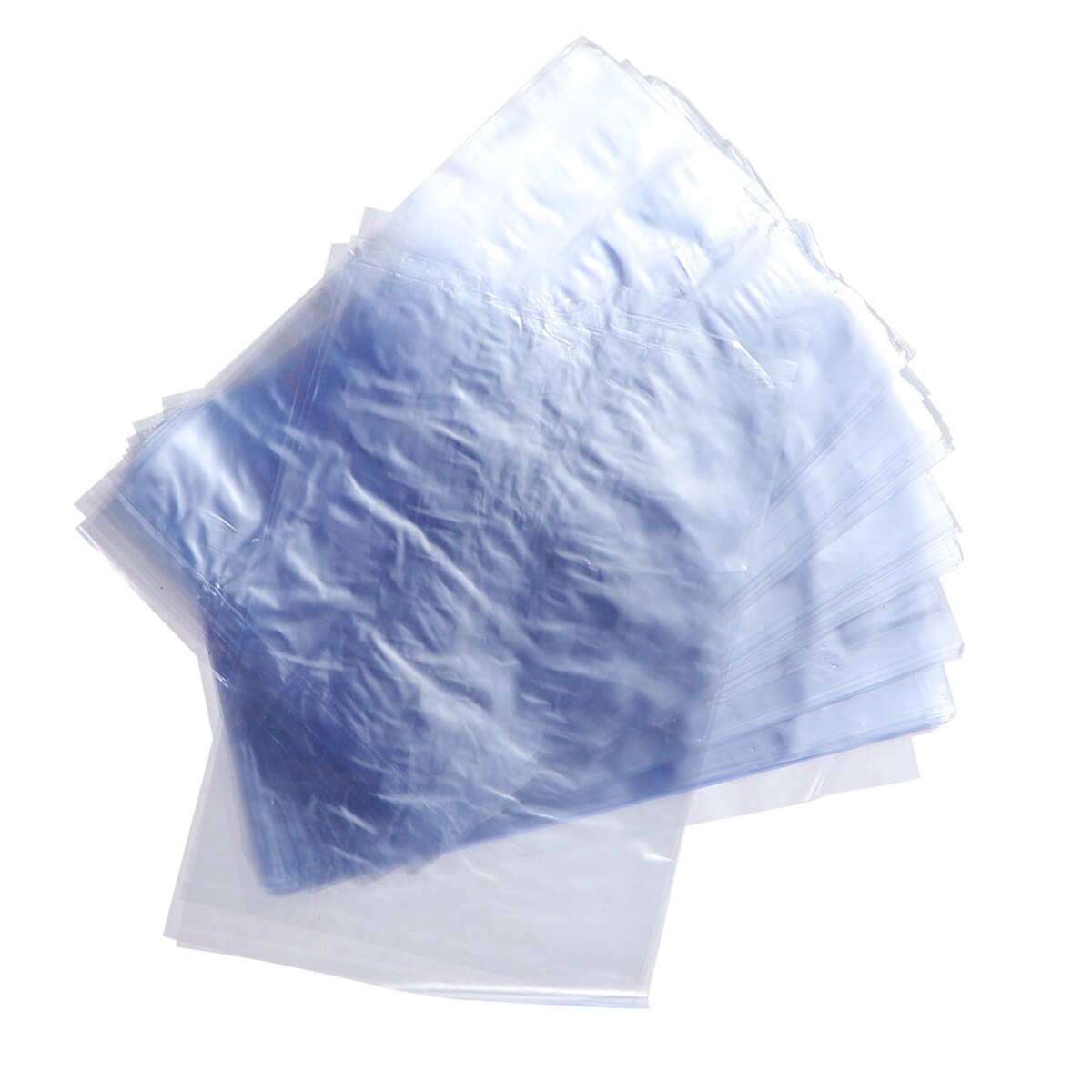 100 sztuk PVC folia termokurczliwa torby robić mydła butelki bomby robić kąpieli opakowanie prezent kosze (10x15cm)