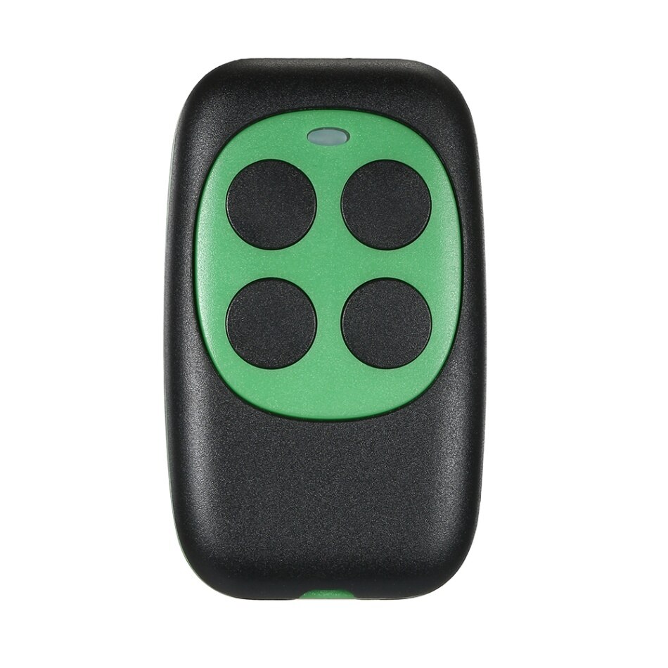 433 MHz RF Code Remote Control Copy 4 Key Cloning Duplicator Universal Key Fob for Electric Garage Door Controller,Yellow: Green