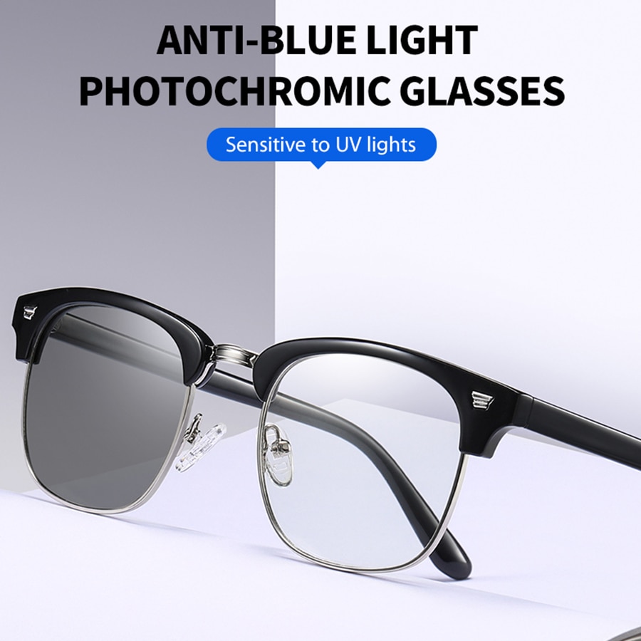 AEVOGUE Mann Photochrome Gläser Frau Anti-Blau Licht Gläser Optische Rahmen Computer Brillen Brillen AE0895