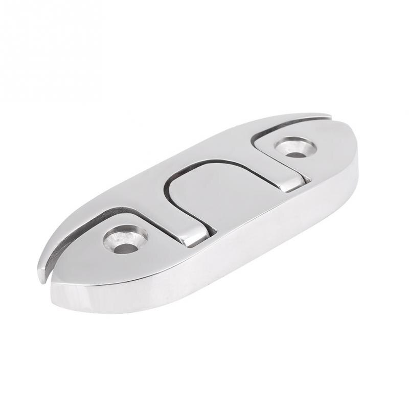 Stainless Steel Cleat Marine Hardware Foldable Boat Cleats Folding Deck Mooring Cleat Boat Accessories Parts