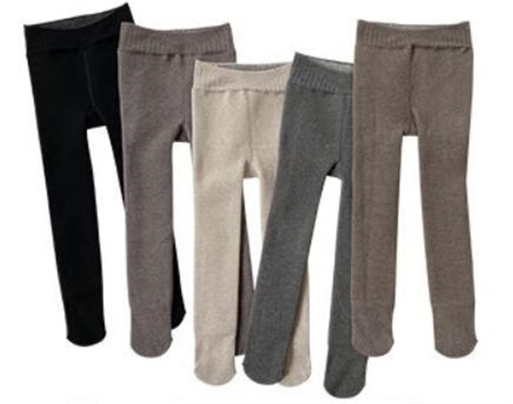 2022 Winter Kids Leggings Fur Lining Girls Tights Skinny Warm Fleece Leggings kids Pants Winter Kids Pants Children AA5636