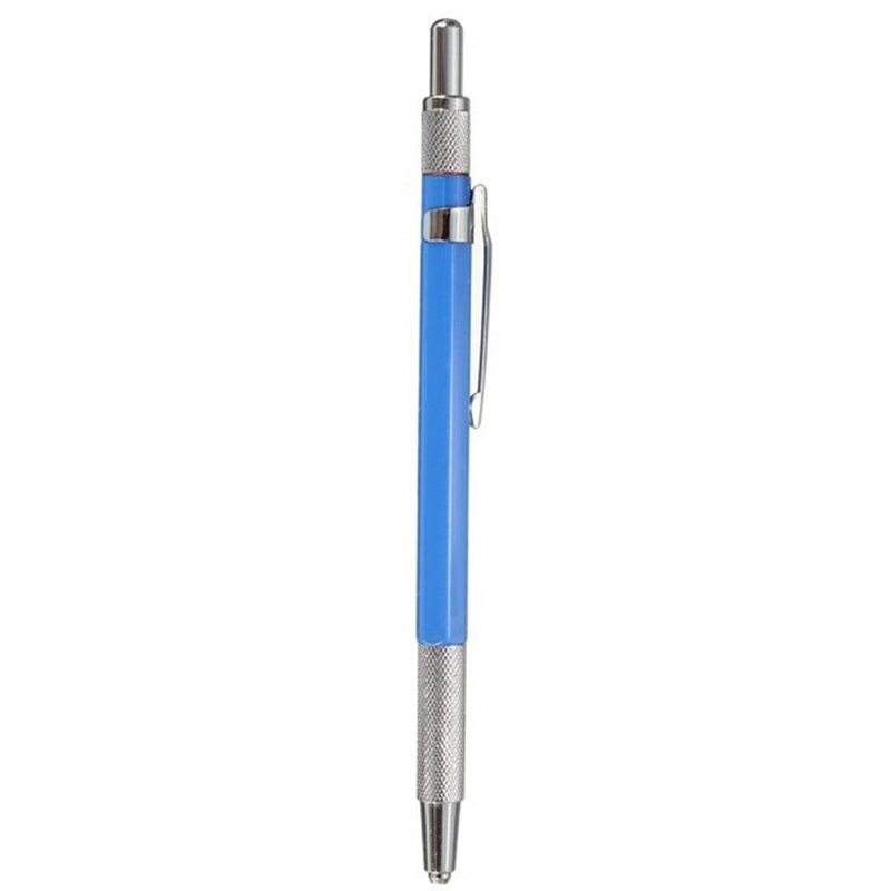 Best 2.0 mm 2b Lead Holder Metal Mechanical Drafting Drawing Pencil With 12pcs Leads