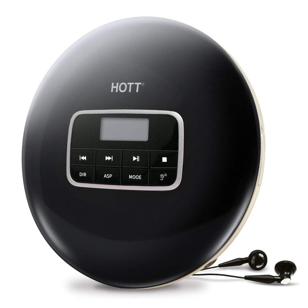Lecteur CD Portable avec casque HiFi musique Lecte – Grandado