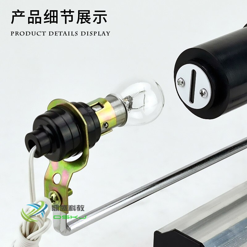 Double slit interference experiment instrument Single slit diffraction observer J2522 physics experiment Optical teaching