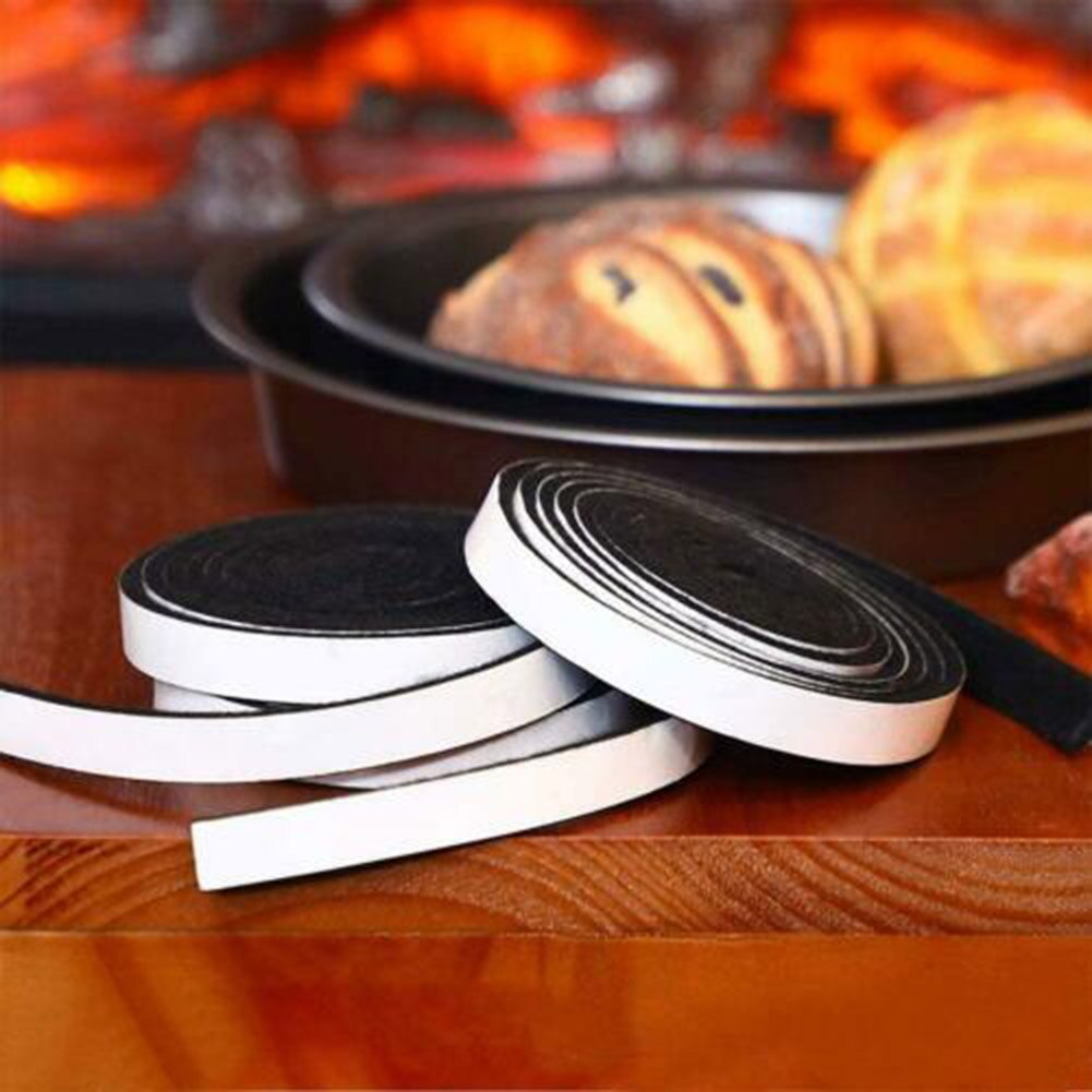 High Heat Barbecue Smoker Gasket BBQ Door Lid Seal Adhesive Sealing Tape for Grill EJ