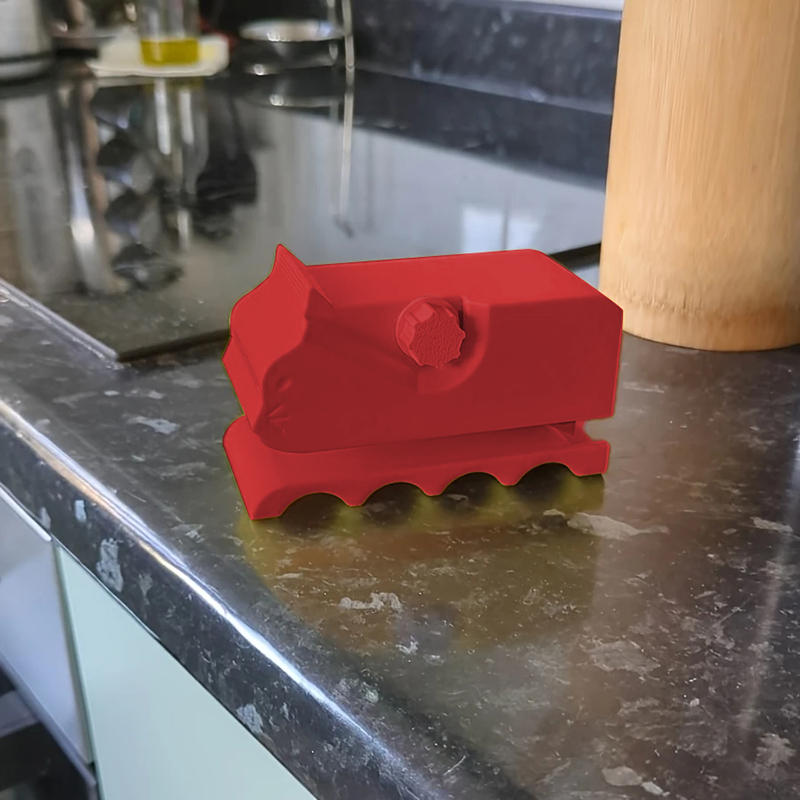 Niedliche Karton-Schneidemaschine für Katzenkratzer, 3D-gedruckter Kätzchen-förmiger Schneider, DIY-Werkzeuge, Allzweckmesser für Karton