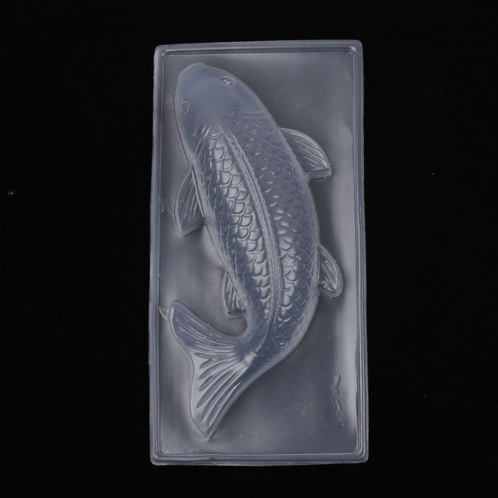 3D Koi Fish Shape Plastic Cake Chocolate Jelly Sugar DIY craft Mould Rice Mold Cake Decorating Moulds Baking Tool Decorator