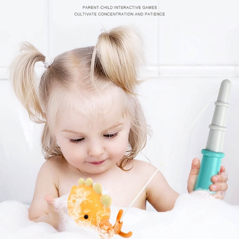 Indoor Water Spelen Vissen Speelgoed Bad Playset Interactieve Speelgoed Voor Baby Draagbare
