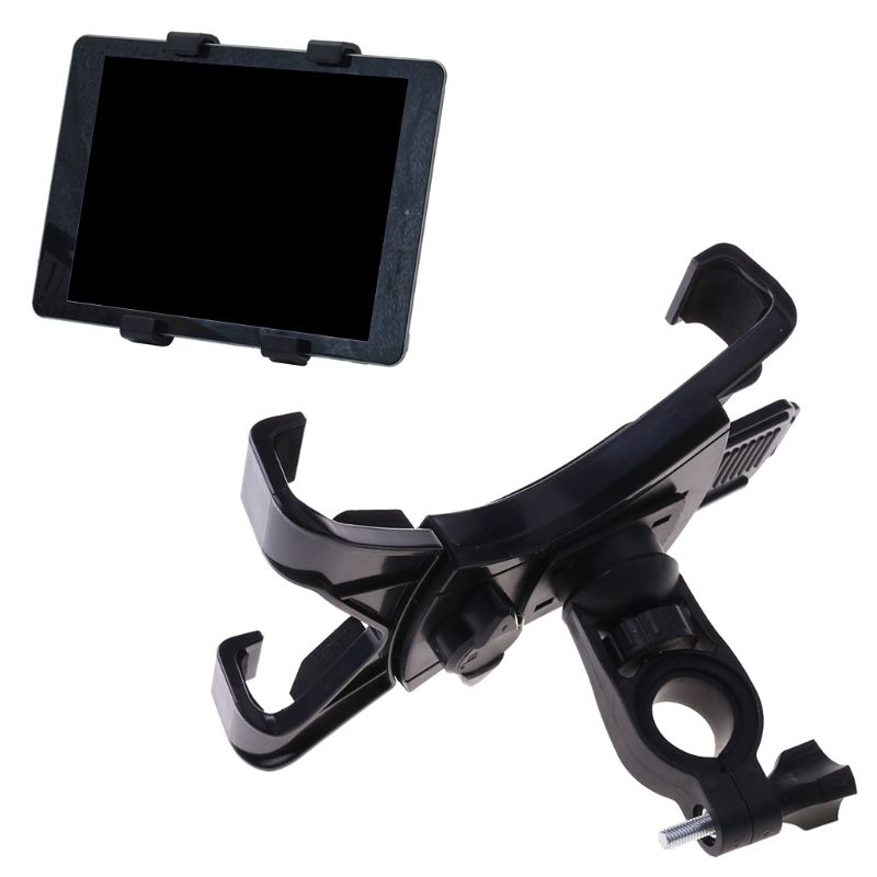 Universele 7-12 Inch Verstelbare Microfoon Muziek Motorcycle Fiets Mount Stand Houder Voor Ipad Galaxy Tab 7-12 Inch Tablet