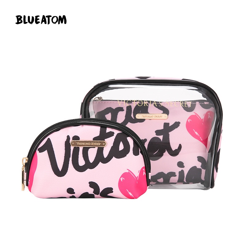 Pvc Transparante Cosmetische Bag Travel Toilettas Set Make-Up Organizer Pouch Make-Up Case Schoonheidsspecialiste Vanity Necessaire Trip