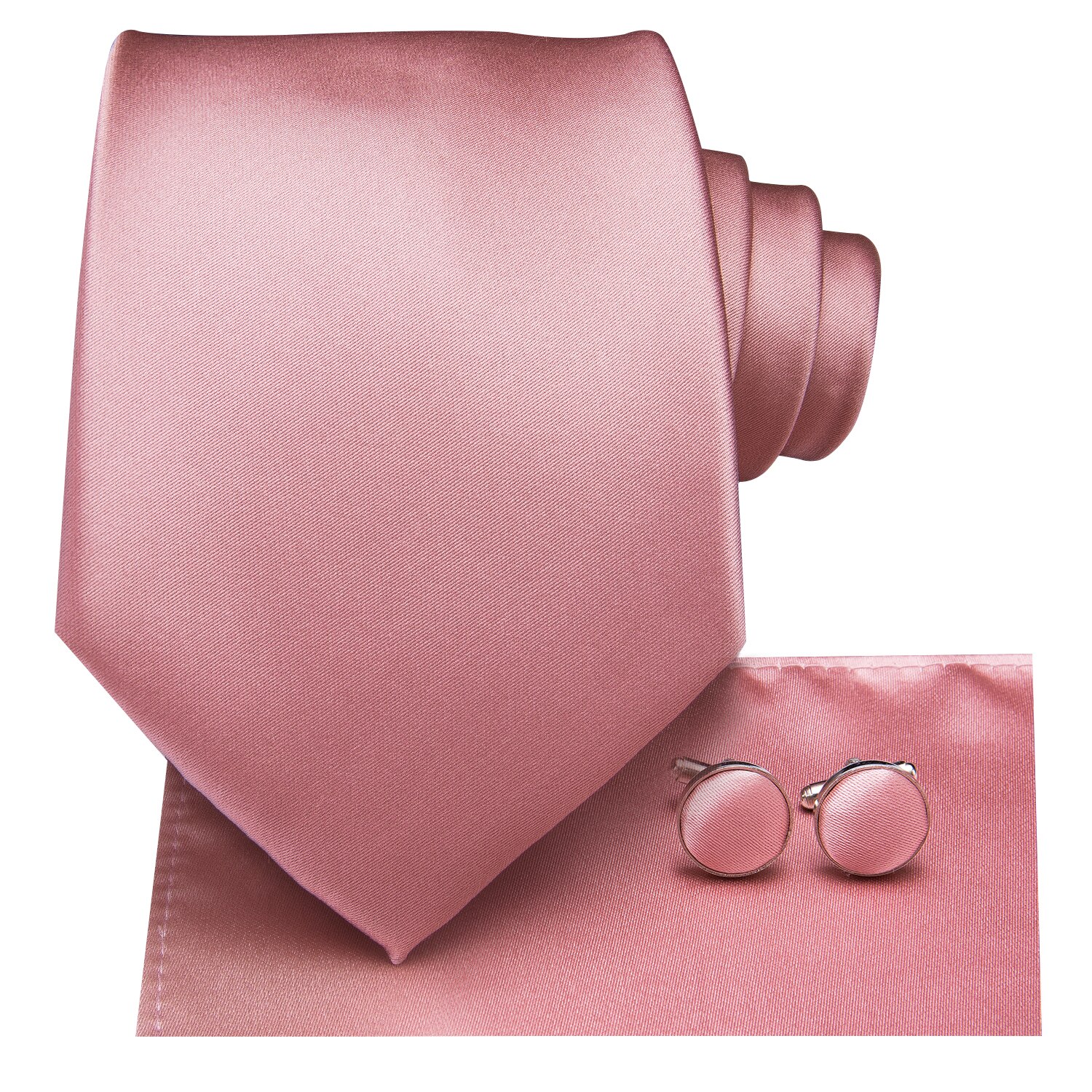 Cravate rouge en corail solide pour hommes | Cravate à Hi-Tie, en soie, style formel, Business, modèle de luxe, cravate de mariage, Gravatas, 100%