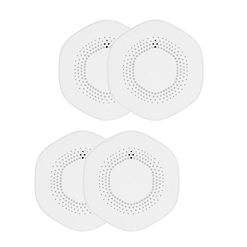 Tuya Zigbee3.0 Home Smart Temperature And Humidity Sensor Compatible With Alexa Google Home Smart Home: 4pcs