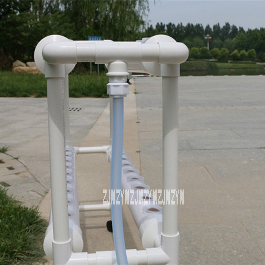 Hydroponics System Soilless Cultivation Pipe Planting Vegetable Cultivation Equipment Balcony Pipeline Hydroponic Planting Rack