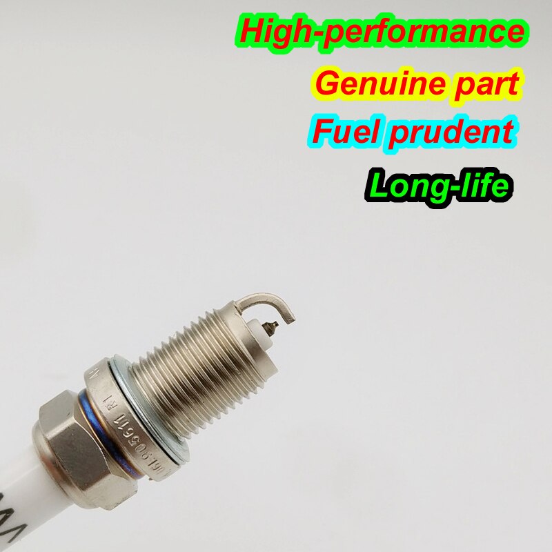 Bougie d'allumage de voiture en iridium 06E905611, 1 2 pièces, , pour 0241245670 GTI MK5 MK6 B6 B7 2.0 TFSI