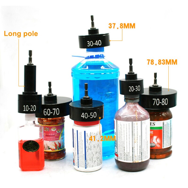 Screwi Move In 10-100MM Cap Screwing Handheld Electric Cap Screwi... β Vicedeal