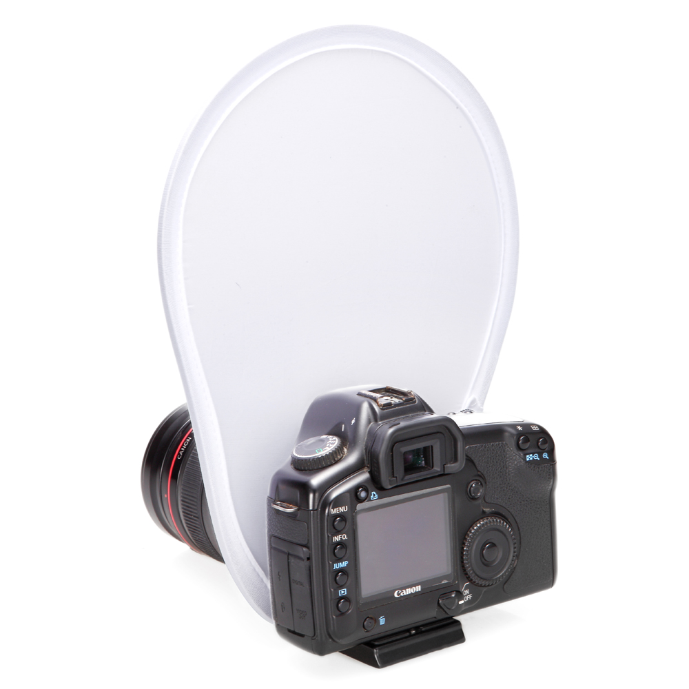 Meking Fotografie Flash lens Diffuser reflector voor Canon Nikon Sony Olympus DSLR Camera lenzen