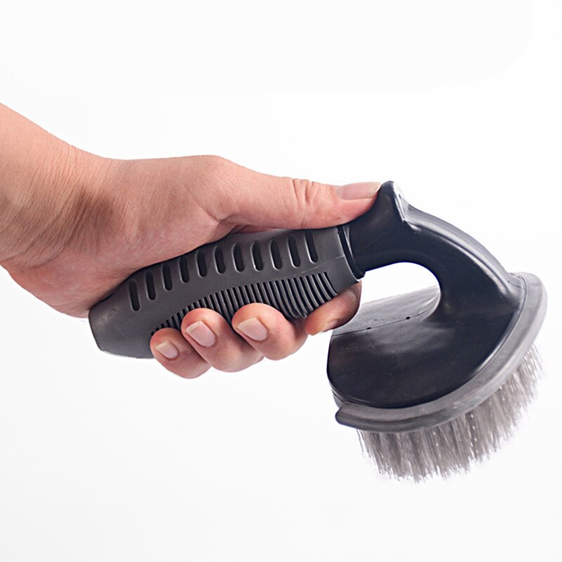 Car Wheel Brush Tire Rim Washing Tool Vehicle Tyre Cleaning Brushes Black Auto Maintenance Care Car Accessories