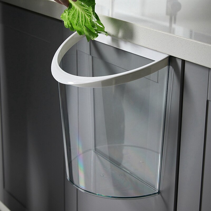 Wall Mount Prullenbak Voor Keuken Opslag En Organisatie Emmer Vuilnis Vuilnisbak Mand Opslag Container Afvalbakken