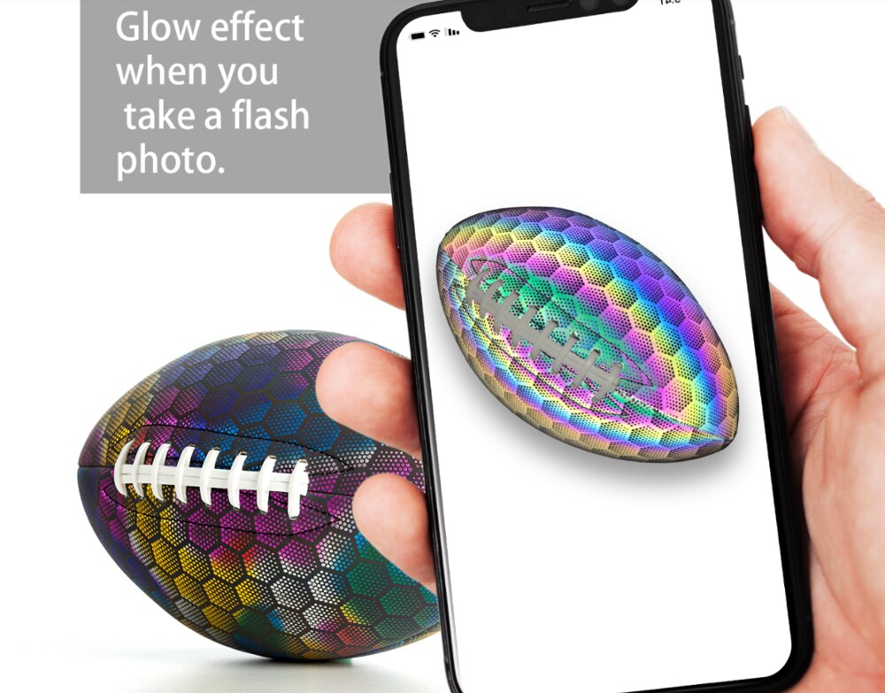 Microfiber Material Training Practice Sports Recreation Ball American Football Rugby Ball Size 9 YANYODO Brand