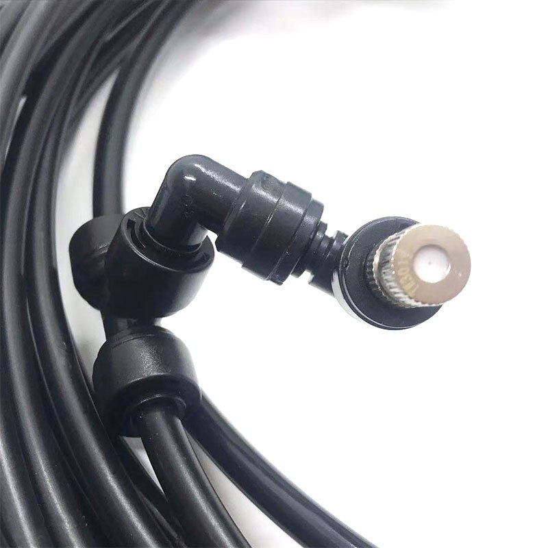 Smart Fog Machine 9M(30FT) Atomized Spray System Misting System for Greenhouse, Plants Terrarium Reptiles Garden 360 Adjustable