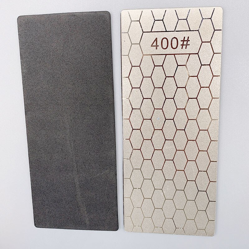 400 600 1000 1200 Grit Diamond Knife Sharpening Stone Kitchen Knife Sharpening Plate Whetstone GrindStone Grinder toolHoning Set