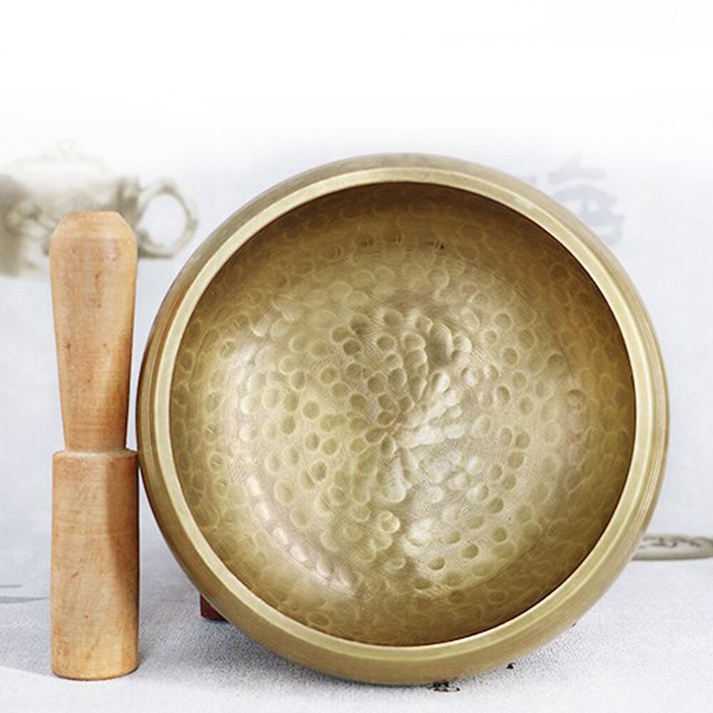 1pc Sound Bowl Sound Bowl Chanting Bowl Yoga Meditation Sound Therapy Bowl Pure Copper Chime Bronze Qin