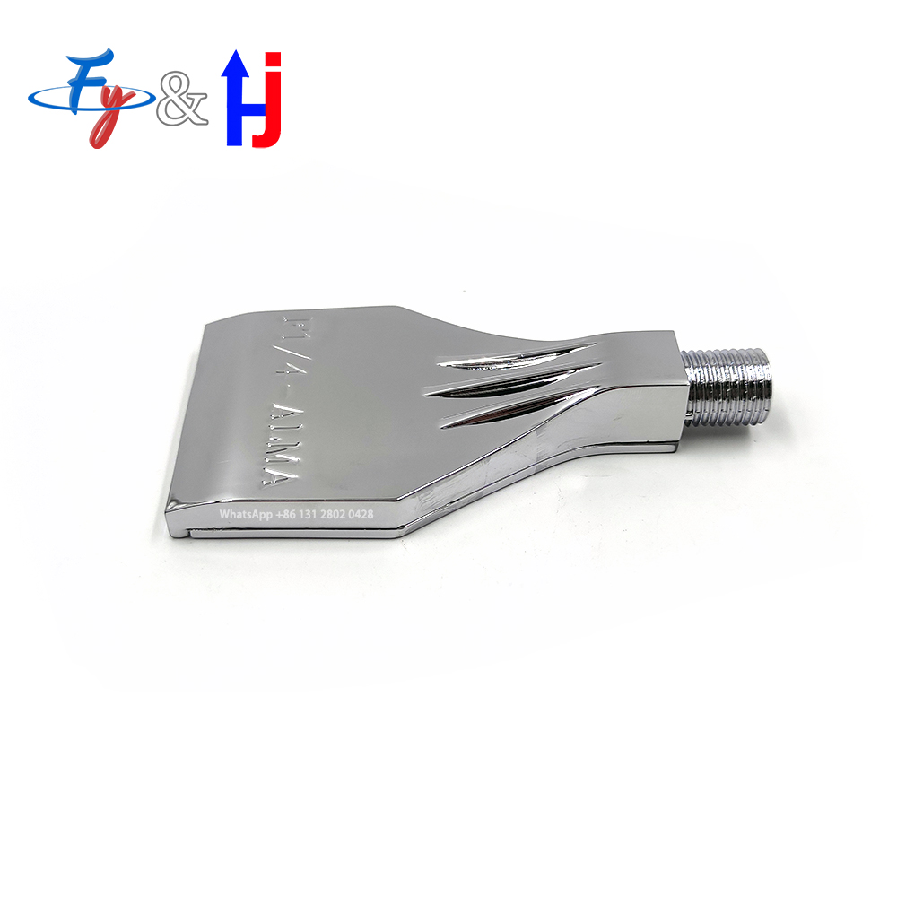 Metal Air Blow Flat Nozzle, Aluminum Alloy Blow Jet, Paint Nozzle, 1/4 BSPT, F1/4-ALMA, Dust Removal