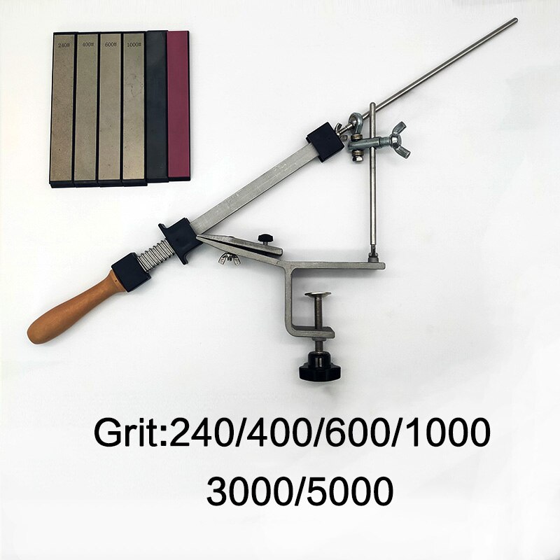 Messenslijper Systeem 360 Graden Flip Constante Hoek Slijpen Gereedschap Grinder Machine Diamant Slijpsteen: Suit E