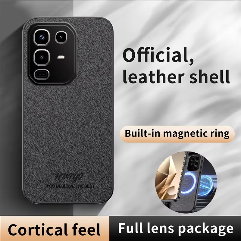 Funda protectora suave con imán de piel sintética para Infinix Note 50 Pro, funda trasera para Infinix Note50 50Pro, carcasa completa para teléfono