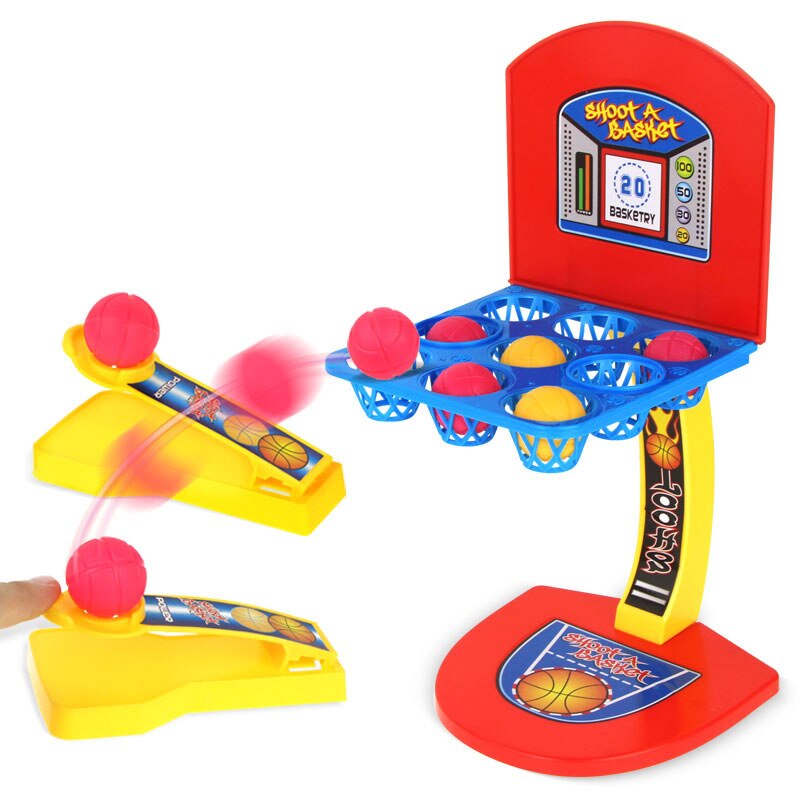 Board Game Mini Basketball Shooting Children Toy Learning Desktop Toys Marble Game Early Education Kids Toys Desktop Game