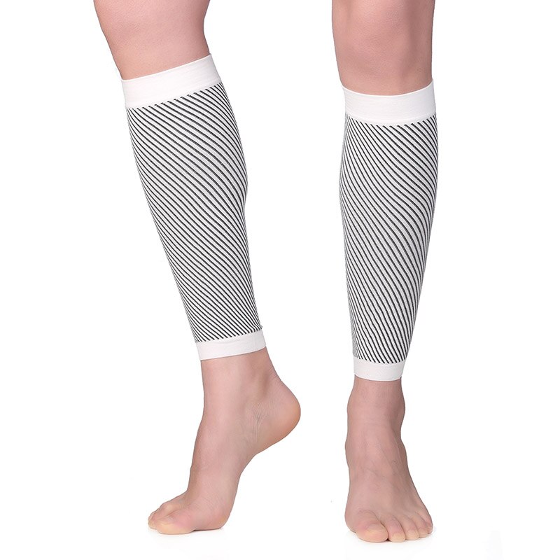 1 Pair Calf Compression Sleeves Lightweight Breathable Leg Support Sleeve for Men Women DO2