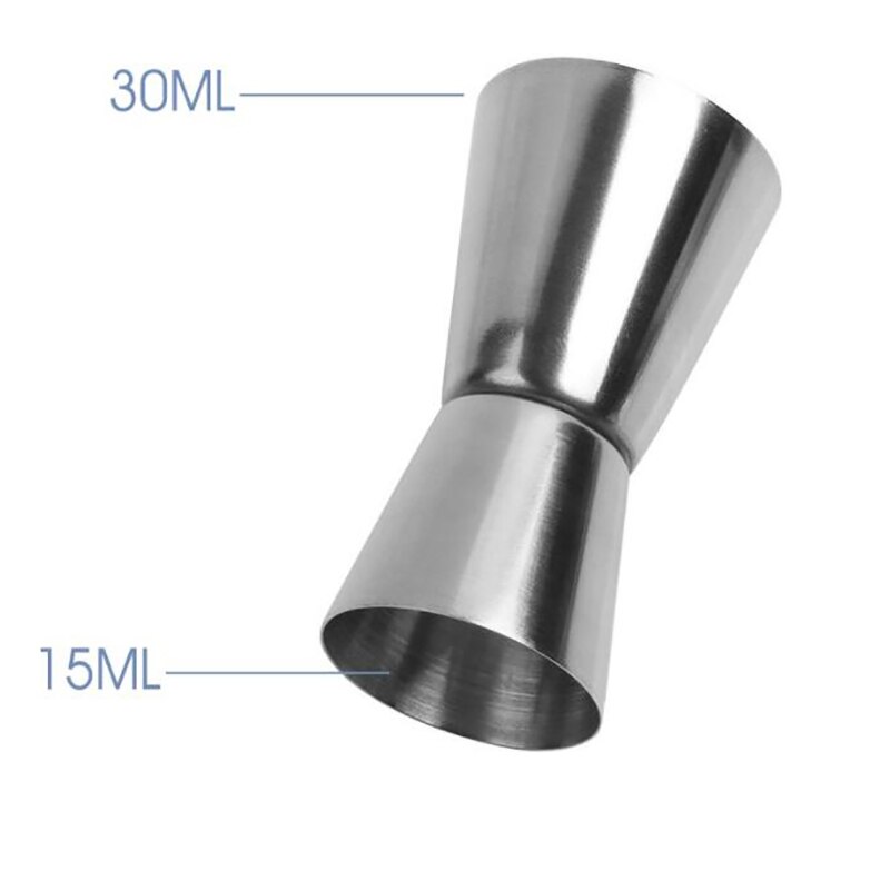 15/30ml Stainless Steel Measuring Cup Measuring Wine Glass Ounce Cup Cocktail Drink Liquid Measuring Cup Tools