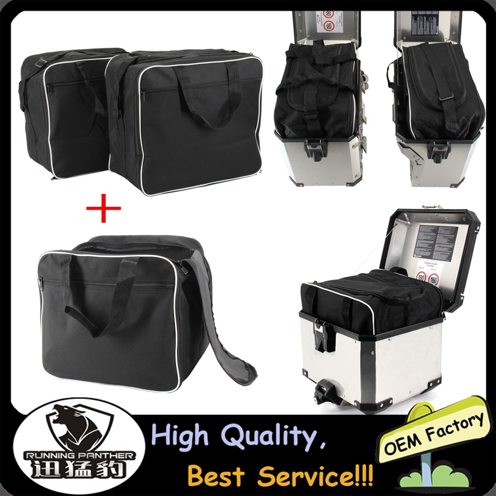 Motorcykel bagage tasker til bmw  r1200gs adv sort inderposer  r 1200 gs eventyr vandkølet
