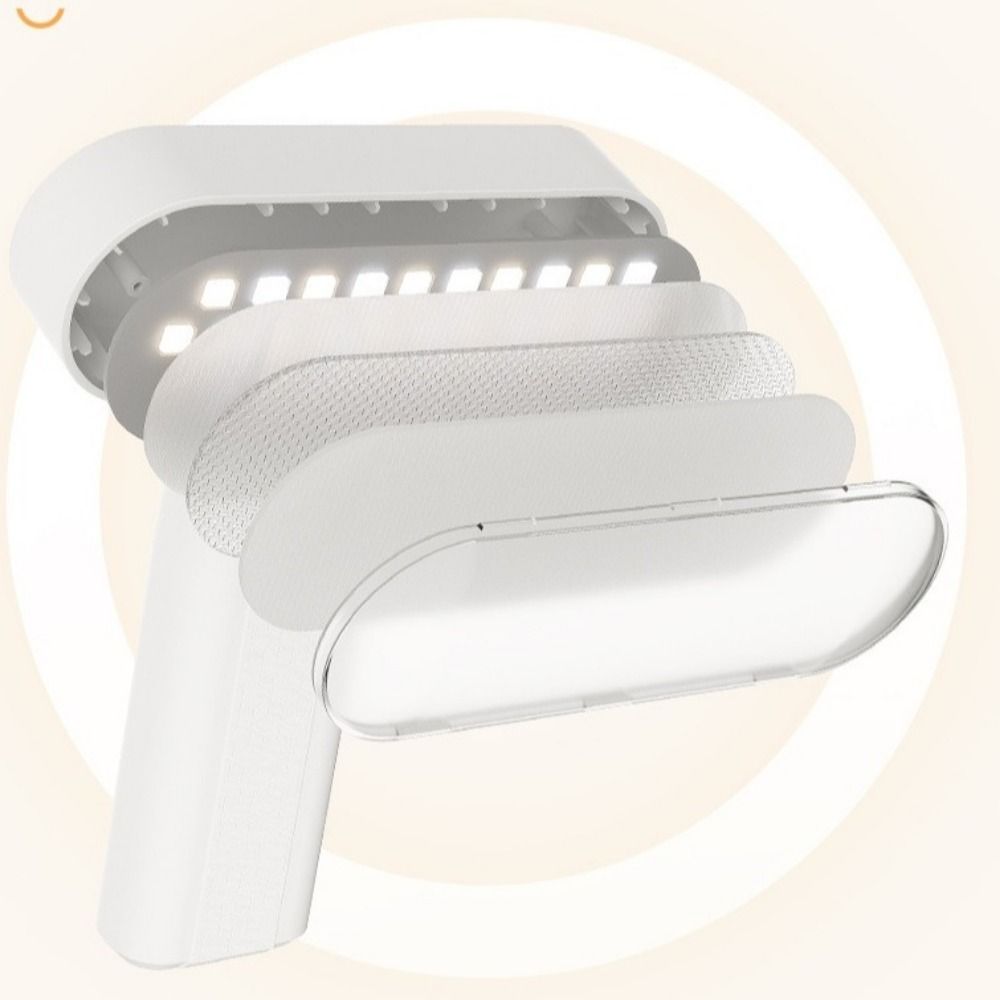 Minimalistische oplaadbare leesboeklamp Dimbare oogbescherming Bureaulamp 3 niveaus Opvouwbare LED-tafellamp Nachtkastje