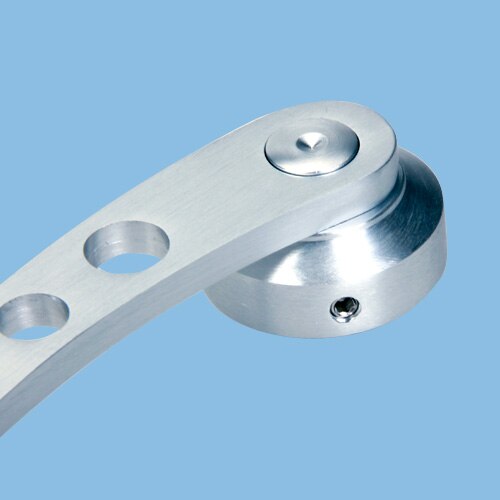 Billet Aluminum Silvery Auto Car Glass Window Winder Handles Crank Knobs DIY Universal billet aluminum window crank kit