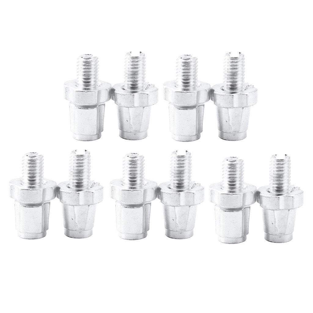 10x Silver Precision M7 Bike Brake Screws Cable Adjuster Screw Parts
