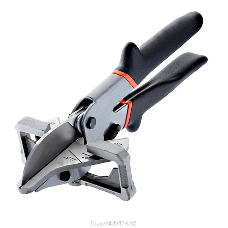 135 Degree Adjustable Angle Scissors Miter Cutter Angle Shear Hand Shear Pipe Scissors Cable Hose Wire Trunking Duct Cut N10 20