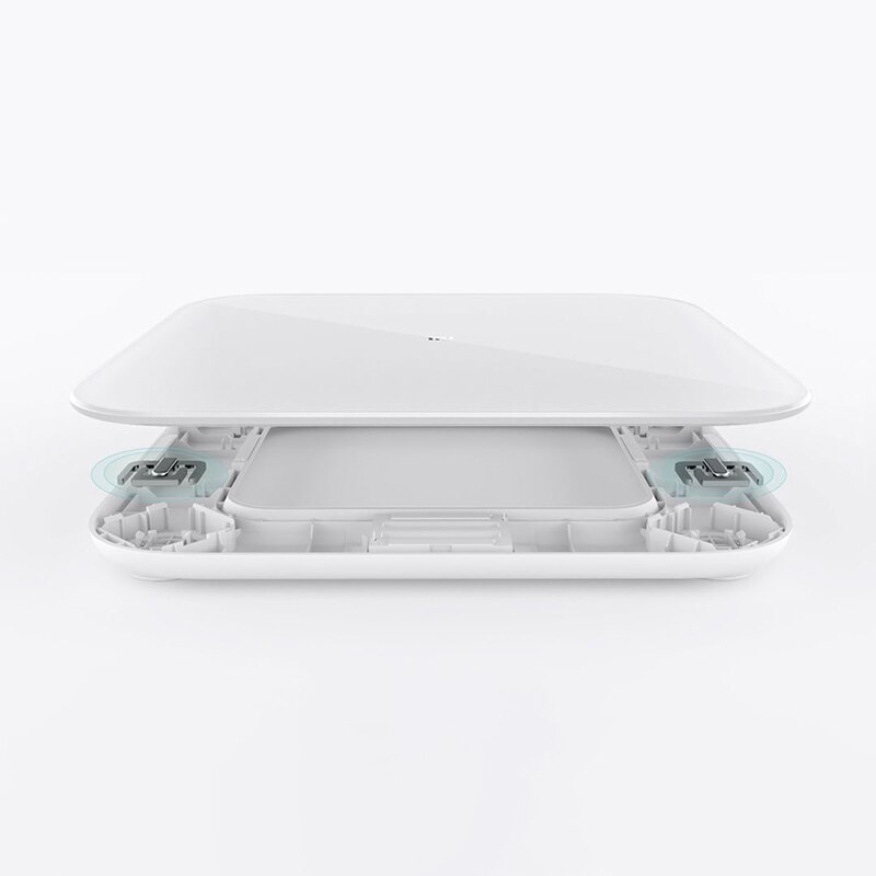 Xiaomi-báscula inteligente Mi, balanza Digital de peso corporal para baño, electrónica, para el suelo, la aplicación para teléfono, graba datos