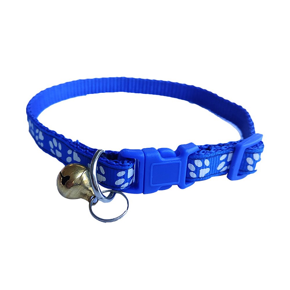 Hond Kraag Verstelbare Pet Hond Kat Kraag Reflecterende Huisdier Bel Kraag Geschikt Voor Katten En Kleine Hond Levert Leash Accessoires: blue