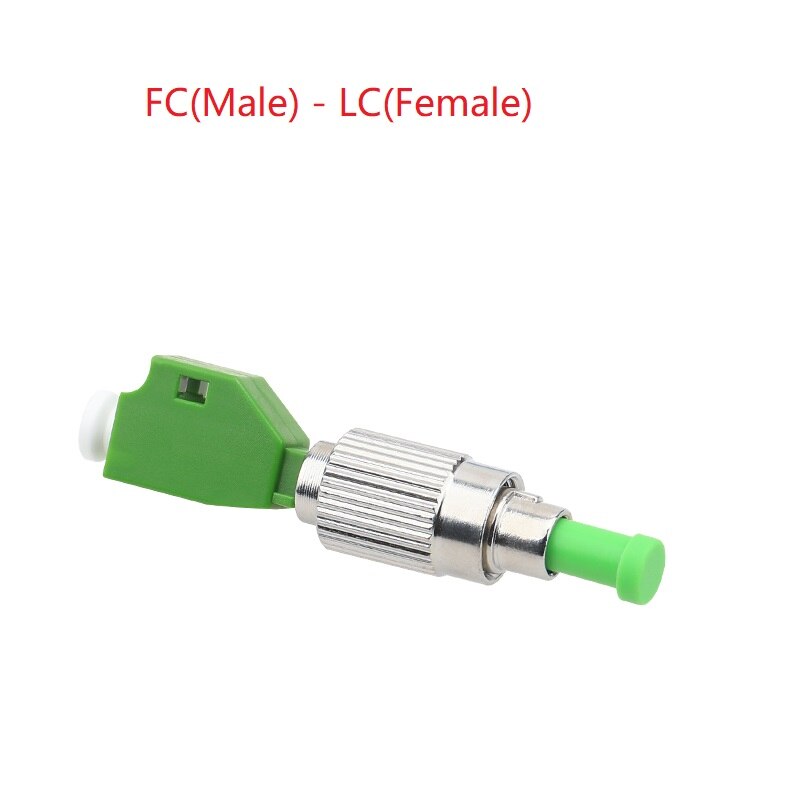 LeeBeTo SC/ST/FC/LC UPC/APC Fiber Optic Adapter/Connector Single/Multi mode Female to Male SM 9/125 Hybrid Adapter: FC-LC-APC SM
