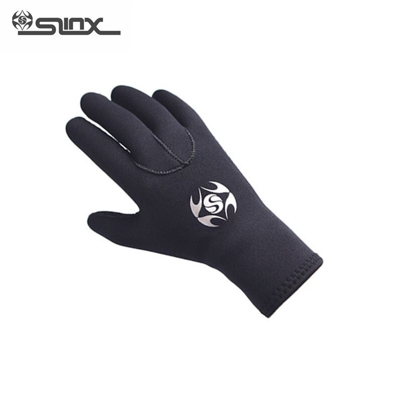 Luvas de neoprene para mergulho submarina, luva de mergulho quente à prova de frio e antiderrapante para homens e mulheres, windsurf, pesca submarina