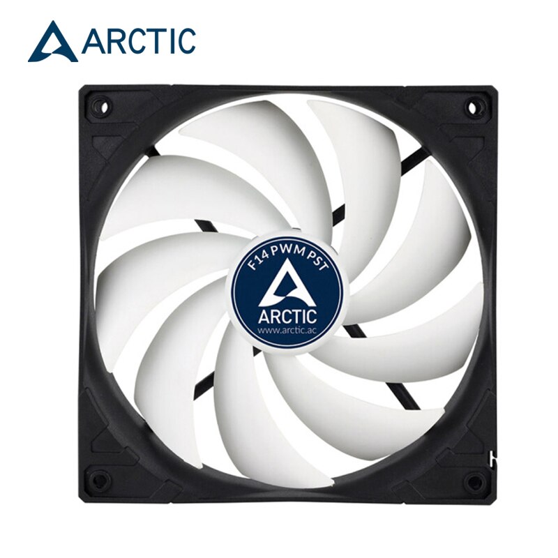 ARCTIC F14 PWM PST CPU Radiator Computer Case 140MM Fan 4Pin PWM Control Cooler Master Fluid Dynamic Bearing: 1PCS