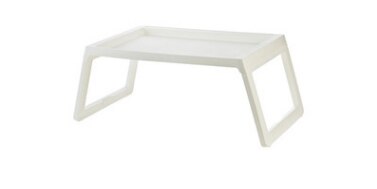 Einfache Faltbare Multifunktions Sofa Bett Laptop Tisch essen Studium Auf Sofa Bett Tragbare Anti-Schleudern Tisch Büro Möbel LF714: Weiß