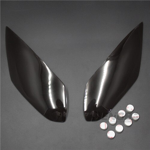 Motorbike Headlight Protector Cover Screen Lens Voor KYMCO AK550 AK 550: Black