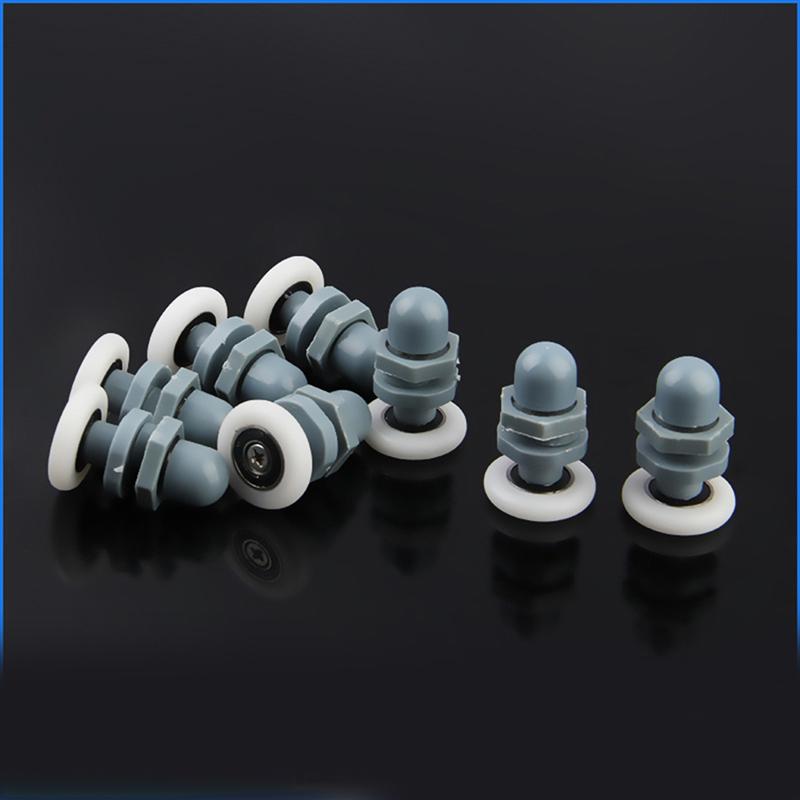 Glissières de porte coulissante | Roulettes de porte de douche, boîtier de coulissante, rouleaux roues de remplacement, diamètre 25mm 10 pièces